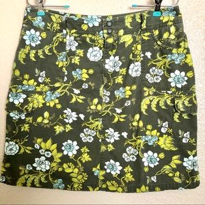 Eddie Bauer Floral Skirt